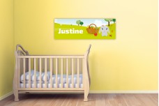 Konijntje met fruit Konijntje met fruit